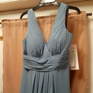 Bill levkoff dress size 12  color slate